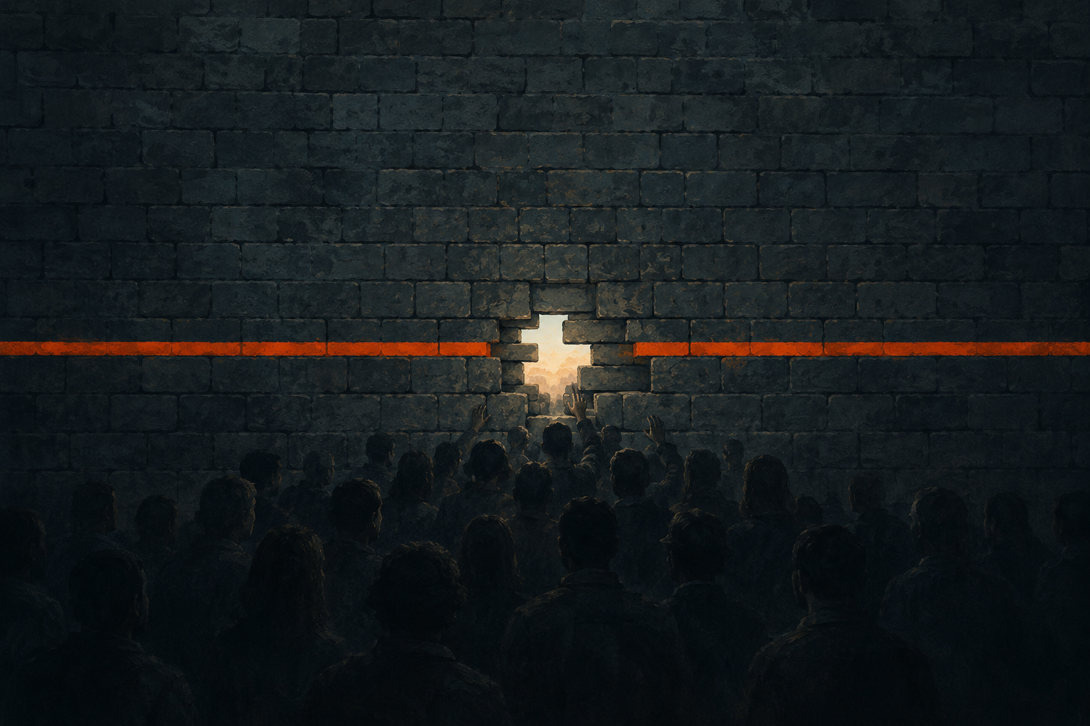 They called it peace. The seventy-five million it's for can't reach a single app to say otherwise — and a silence you're not allowed to break isn't peace. It's the war with the volume turned down.
